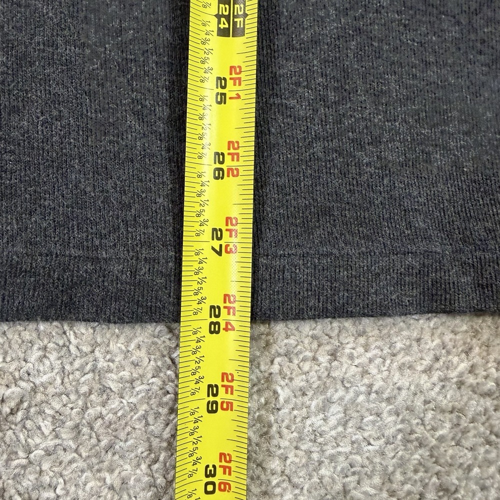 Polo Ralph Lauren Estate Rib 1/4 Zip Sweater XXL Dark‎ Gray Flesh Pony Pullover - Picture 6 of 9